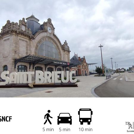 Apartament Le Ty Briochin - Hypercentre Saint-Brieuc Zewnętrze zdjęcie