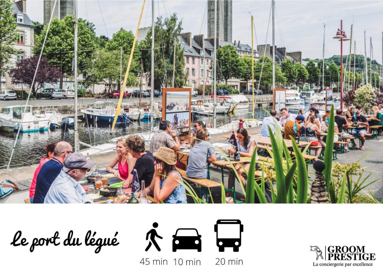 Apartament Le Ty Briochin - Hypercentre Saint-Brieuc Zewnętrze zdjęcie
