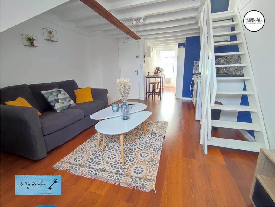 Apartament Le Ty Briochin - Hypercentre Saint-Brieuc Zewnętrze zdjęcie