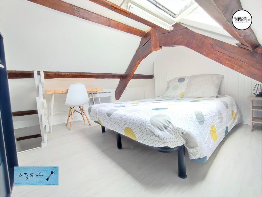 Apartament Le Ty Briochin - Hypercentre Saint-Brieuc Zewnętrze zdjęcie